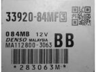 ECU Engine Control Unit Suzuki Celerio 1.0 33920-84MF MA112800-3063-0
