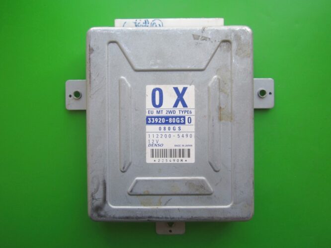 ECU Engine Control Unit Suzuki Ignis 1.3 33920-80GS 112200-5490-0
