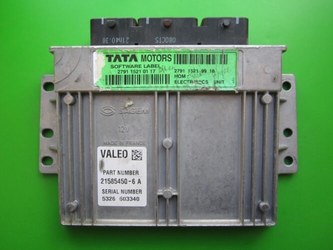 ECU Engine Control Unit Tata Indica 1.4 279115210117 21585450 S2000-0