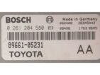 ECU Engine Control Unit Toyota Avensis 1.6 89661-05231 0261204580 MP5.4-0