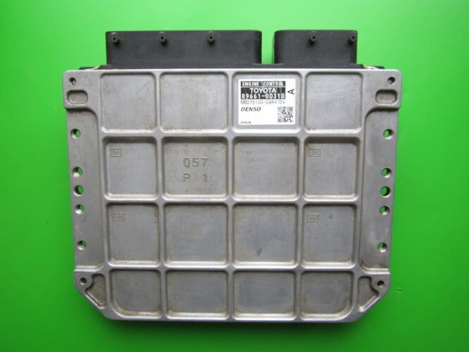 ECU Engine Control Unit Toyota Yaris 1.3 89661-0D310 MB275100-2494-0