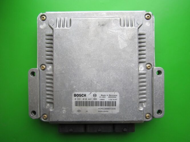 ECU Engine Control Unit Volvo S40 1.9DCI 8200126494 0281010441 EDC15C3-0