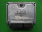 ECU Engine Control Unit VW Beetle 2.0 06A906032SC 0261208603 ME7.5 AZJ-0