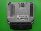ECU Engine Control Unit VW Touran 1.4 03C906027BN 0261S06112 MED17.5.5 CAVC-0