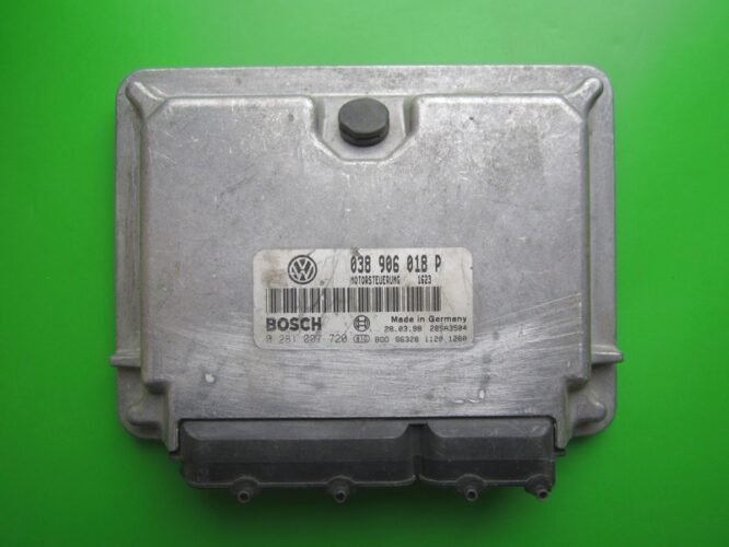 ECU Engine Control Unit VW Passat 1.9TDI 038906018P 0281001720 EDC15V-0