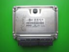 ECU Engine Control Unit VW Bora 1.9TDI 038906019KH 0281011195 EDC15P+-0