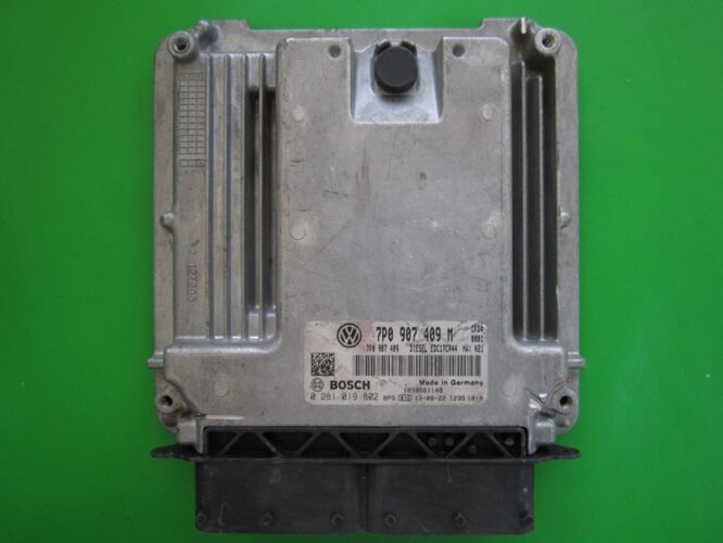 ECU Engine Control Unit VW Touareg 4.2TDI 7P0907409M 0281019802 EDC17CP44-0