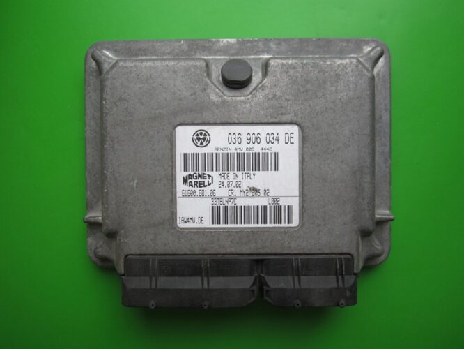 ECU Engine Control Unit VW Polo 1.4 036906034DE IAW 4MV.DE BBY-0