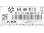 ECU Engine Control Unit VW Touran 2.0TDI 03L906018D 0281016898 EDC17C46-0