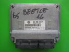 ECU Engine Control Unit VW Beetle 1.6 06A906033DP 5WP44218 SIMOS 3.3A-0