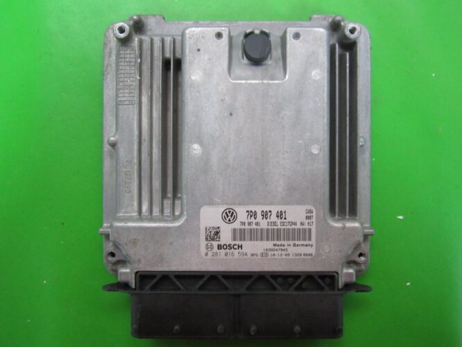 ECU Engine Control Unit VW Touareg 3.0TDI 7P0907401 0281016594 EDC17CP44 H17-0