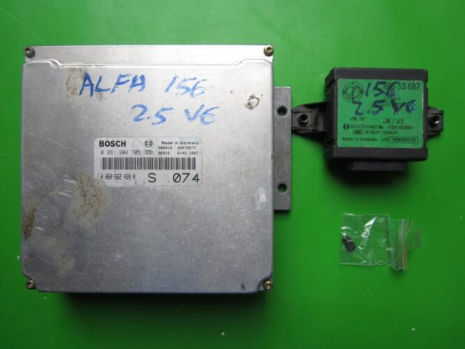 KIT Startup Alfa Romeo 156 2.5 60662420 0261204705 ME2.1-0