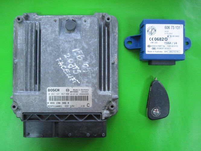 KIT Startup Alfa Romeo 156 2.0 55190306 0261S01027 MED7.1.1-0