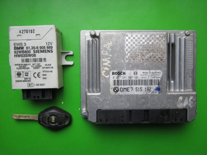 KIT Startup Bmw 316 0261209001 DME7515182 ME9.2 E46-0