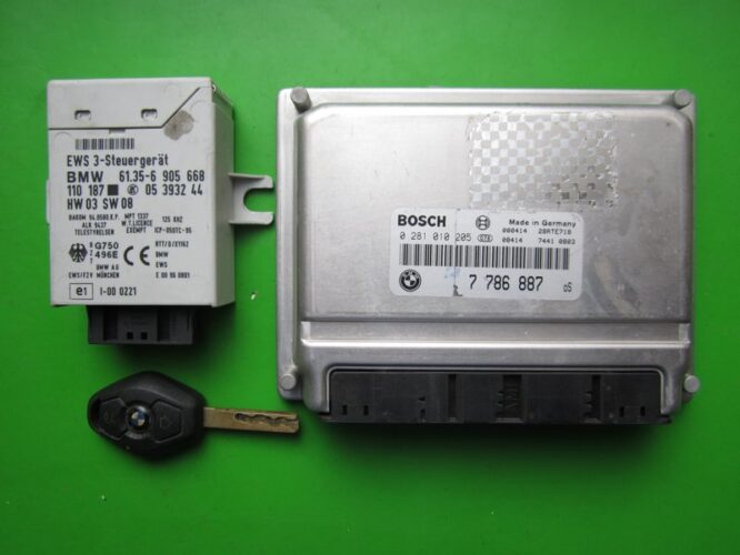KIT Startup Bmw 320D 0281010205 7786887 EDC15M6 E46-0