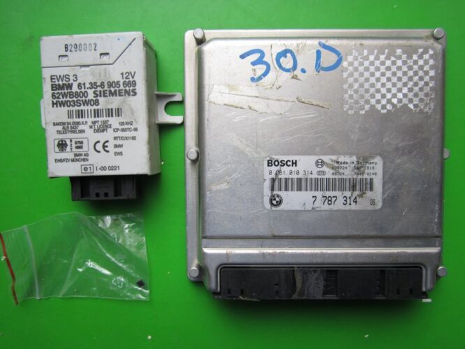 KIT Startup Bmw 330D 0281010314 7787314 EDC15C4 E46~-0