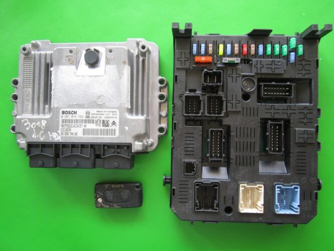 KIT Startup Citroen C4 1.6HDI 9665674480 0281014729 EDC16C34 9HZ-0