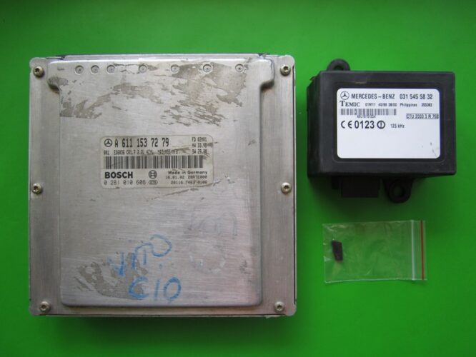 KIT Startup Mercedes Vito 2.2CDI 0281010606 CR1.7 EDC15C0-0