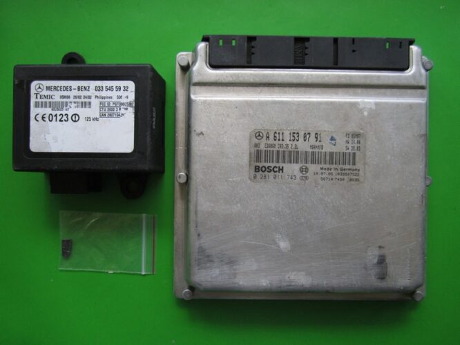 KIT Startup Mercedes Sprinter 2.2CDI A6111530791 0281011743 EDC15C6-0