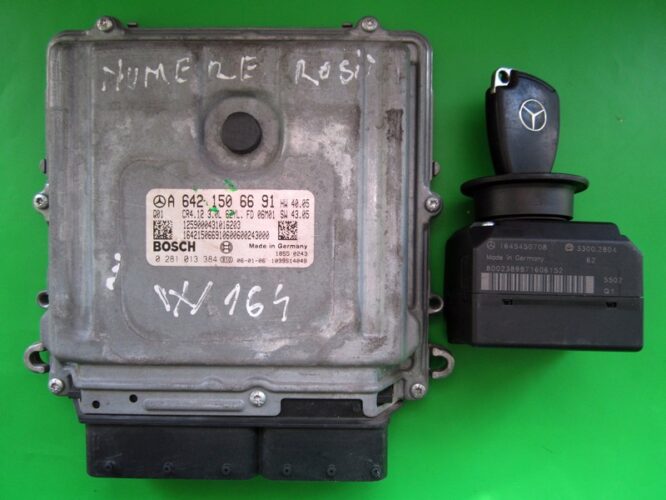 KIT Startup Mercedes ML320 A6421506691 0281013384 CR4.12 EDC16CP31 W164-0