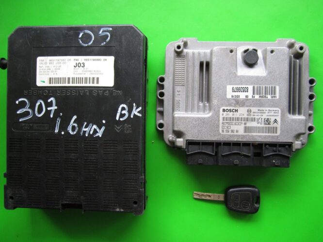 KIT Startup Peugeot 307 1.6HDI 9655698280 0281011234 EDC16C3-0