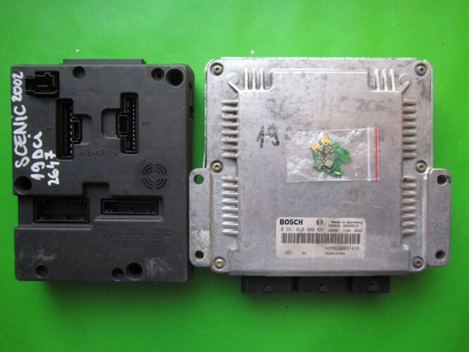 KIT Startup Renault Scenic 1.9DCI 8200197968 0281010980 EDC15C3-0