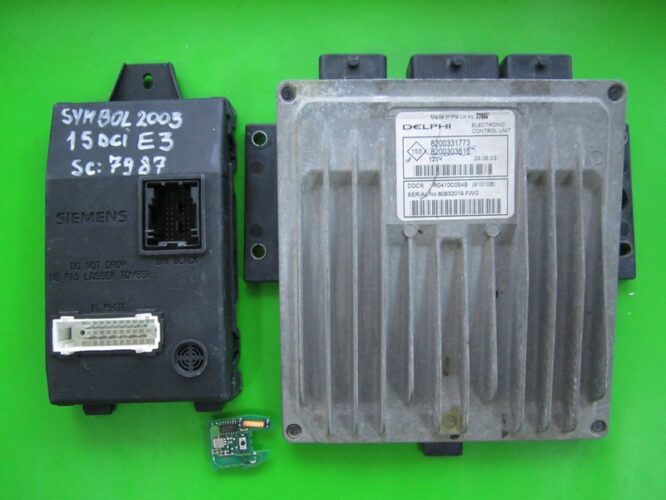 KIT Startup Renault Clio 1.5DCI 8200303616 81010B DDCR-0