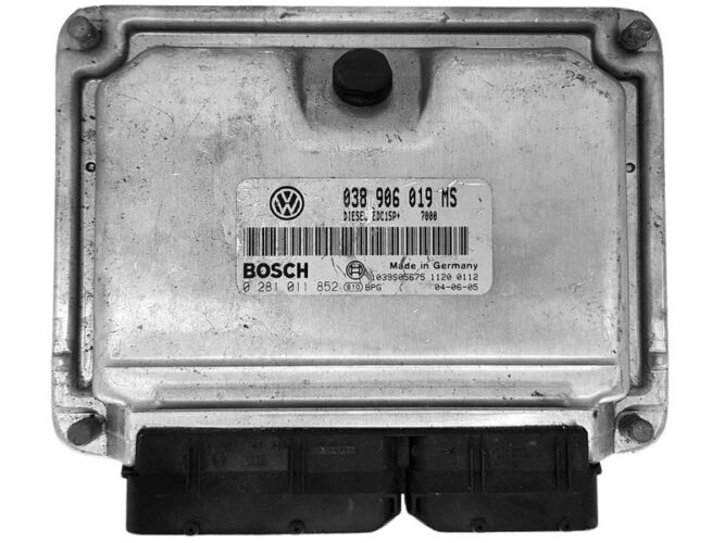 ECU Engine Control Unit Seat Ibiza 1.9TDI 038906019MS 0281011852 EDC15P+ BPX-0