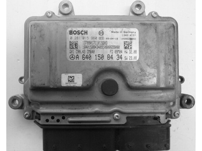ECU Engine Control Unit Mercedes A 1.5CDI A6401508434 0281015960 CRA.43-0