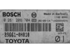 ECU Engine Control Unit Toyota Aygo 1.0 89611-0H010 0261208704 ME7.9.5-0