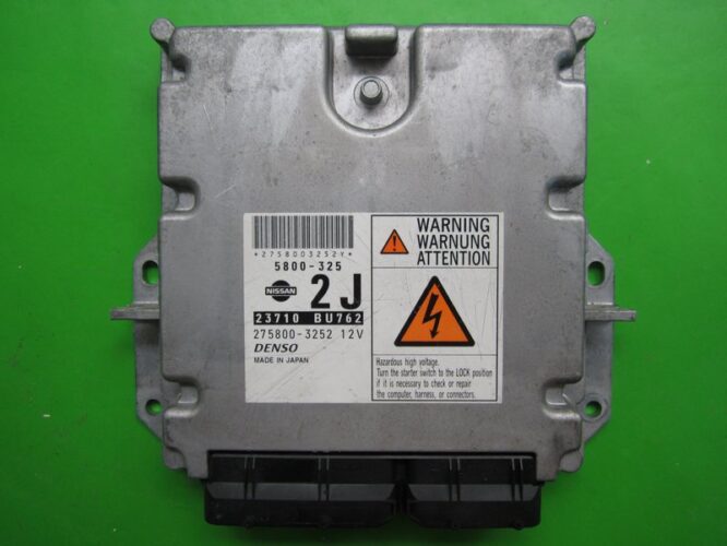 ECU Engine Control Unit Nissan Almera 2.2DCI 23710 BU762 275800-3252-0