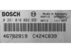 ECU Engine Control Unit Lancia Lybra 1.9JTD 46782819 0281010002 EDC15C-0
