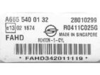 ECU Engine Control Unit Ssangyong Rexton 2.7D A6655400132 FAHD DCM3.1-0