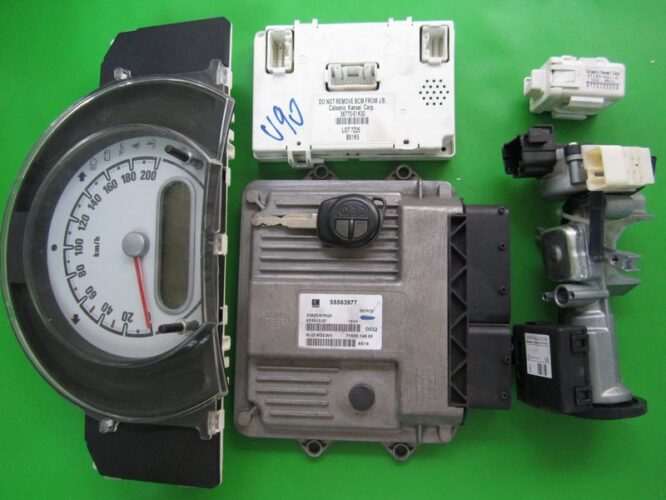 KIT Startup Opel Agila 1.3JTD 33920-51KQ1 55563977 6O2.W1-0