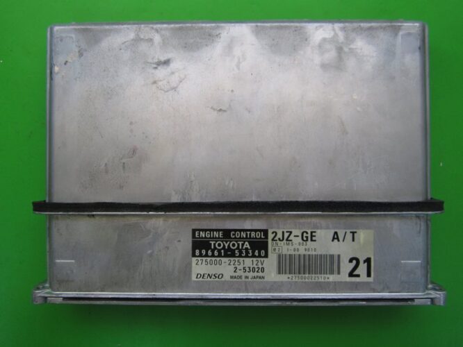 ECU Engine Control Unit Lexus IS300 3.0 89661-53340 275000-2251-0