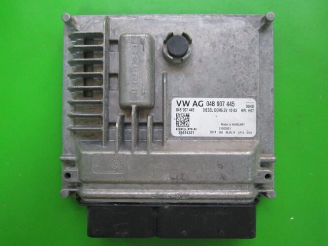 ECU Engine Control Unit VW Polo 1.4TDI 04B907445 04B997027F DCM6.2V CUSA-0