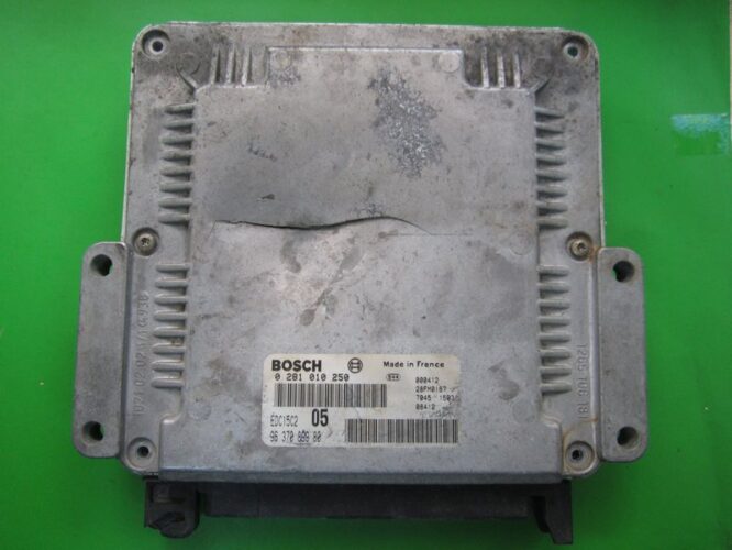Defective Ecu Peugeot 206 2.0HDI 9637089980 0281010250 EDC15C2-0