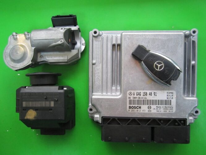 KIT Startup Mercedes C 2.2CDI A6461504091 0281012451 CR3.44 EDC16C2-0
