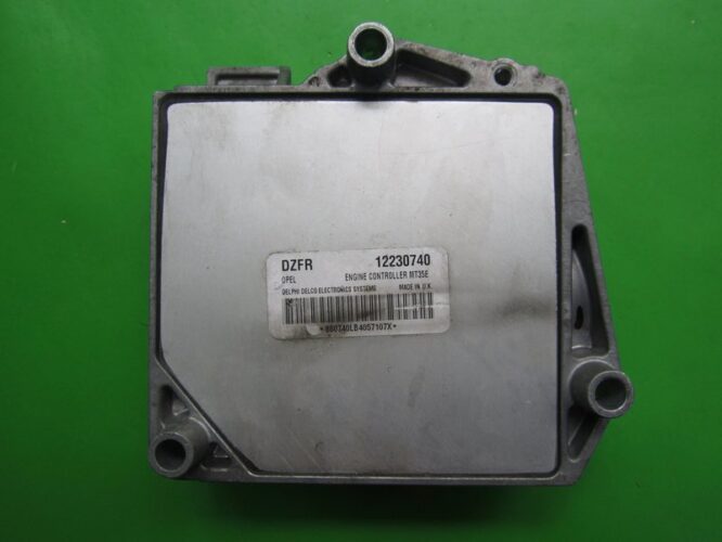 DEFECTIVE ECU Opel Astra H 1.6 12230740 DZFR Z16XEP MT35E 1.0-0