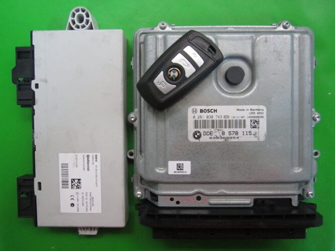 KIT Startup Bmw 640D DDE8578115 0281030743 EDC17CP45 F13-0