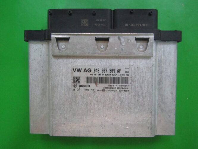 ECU Engine Control Unit Skoda Fabia 1.2 04E907309AF 0261S09531 MED17.5.25 H21-0