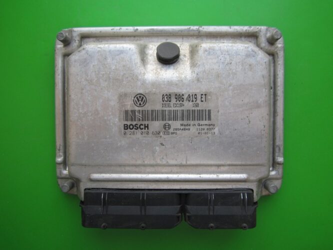 DEFECTIVE Ecu Seat Alhambra 1.9TDI 038906019ET 0281010630 EDC15P+-0