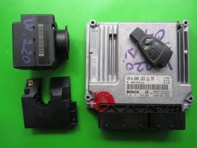 KIT Startup Mercedes S 3.2CDI A6481531179 0281011348 CR3.23 EDC16C2-0