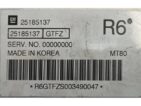 ECU Engine Control Unit Chevrolet Aveo 1.4 25185137 GTFZ MT80-0