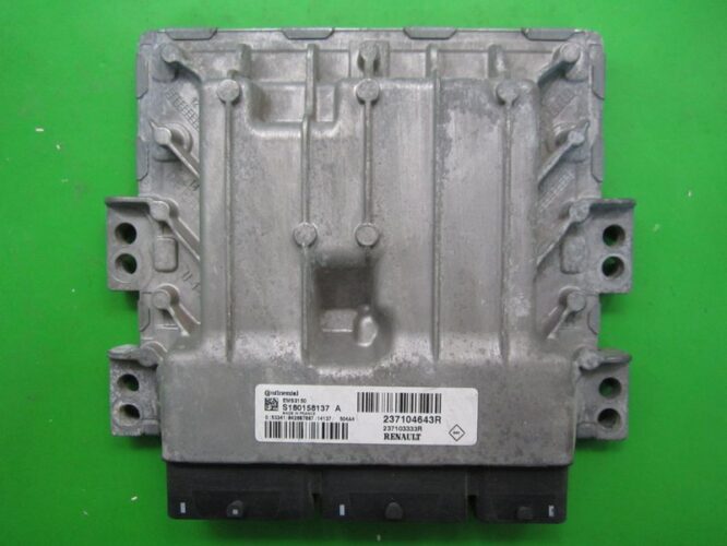 ECU Engine Control Unit Dacia Duster 1.6 237104643R S180158137A EMS3150-0