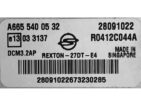 ECU Engine Control Unit Ssangyong Rexton 2.7D A6655400532 DCM3.2AP-0