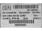 ECU Engine Control Unit Peugeot 5008 2.0HDI 9666556980 28210851 DCM3.5-0