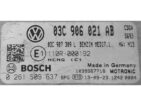 ECU Engine Control Unit VW Touran 1.4 03C906021AB 0261S09637 MED17.1 H13-0
