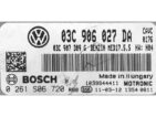 ECU Engine Control Unit VW Touran 1.4 03C906027DA 0261S06720 MED17.5.5 CAVC-0