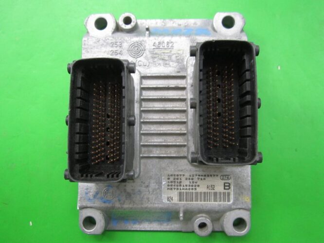 ECU Engine Control Unit Alfa Romeo 147 1.6 46815362 0261206714 ME7.3.1-0